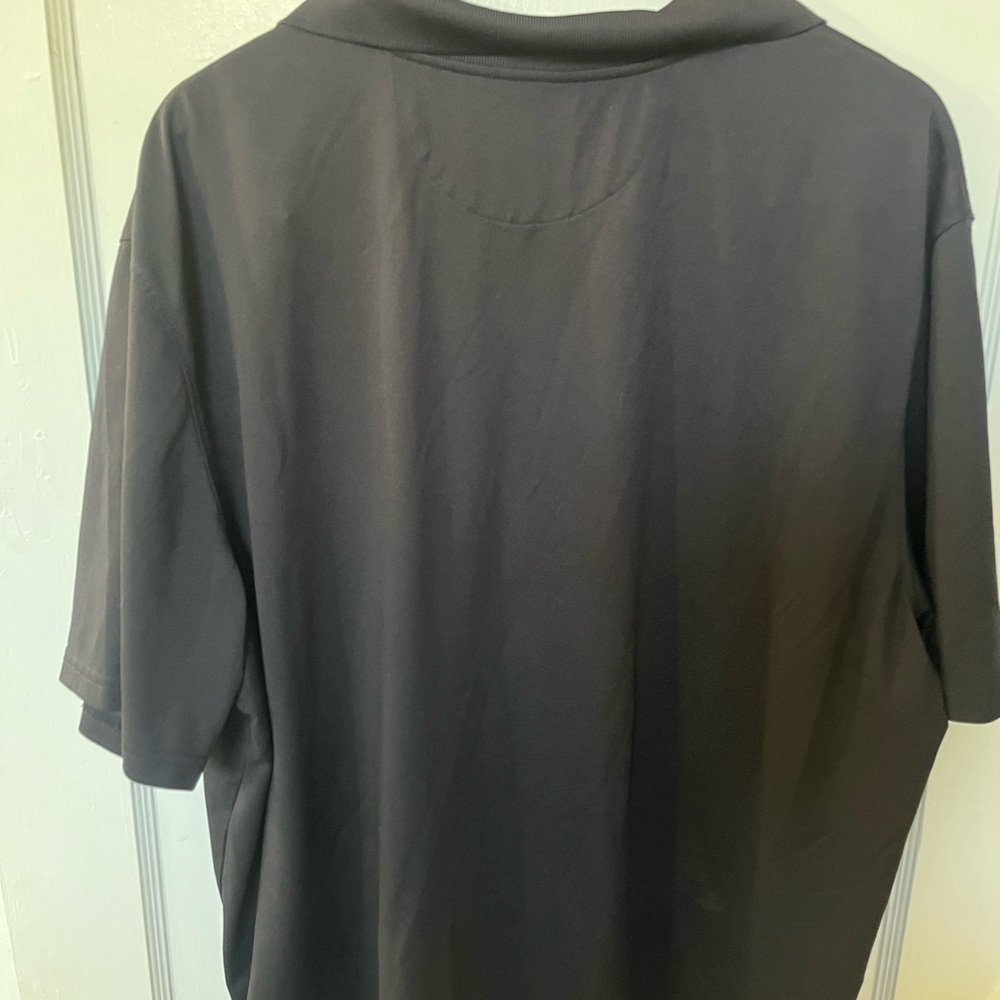 Amazon Essentials Men’s 2XL Black Regular-Fit Quick-Dry Golf Polo – EUC - Picture 7 of 8